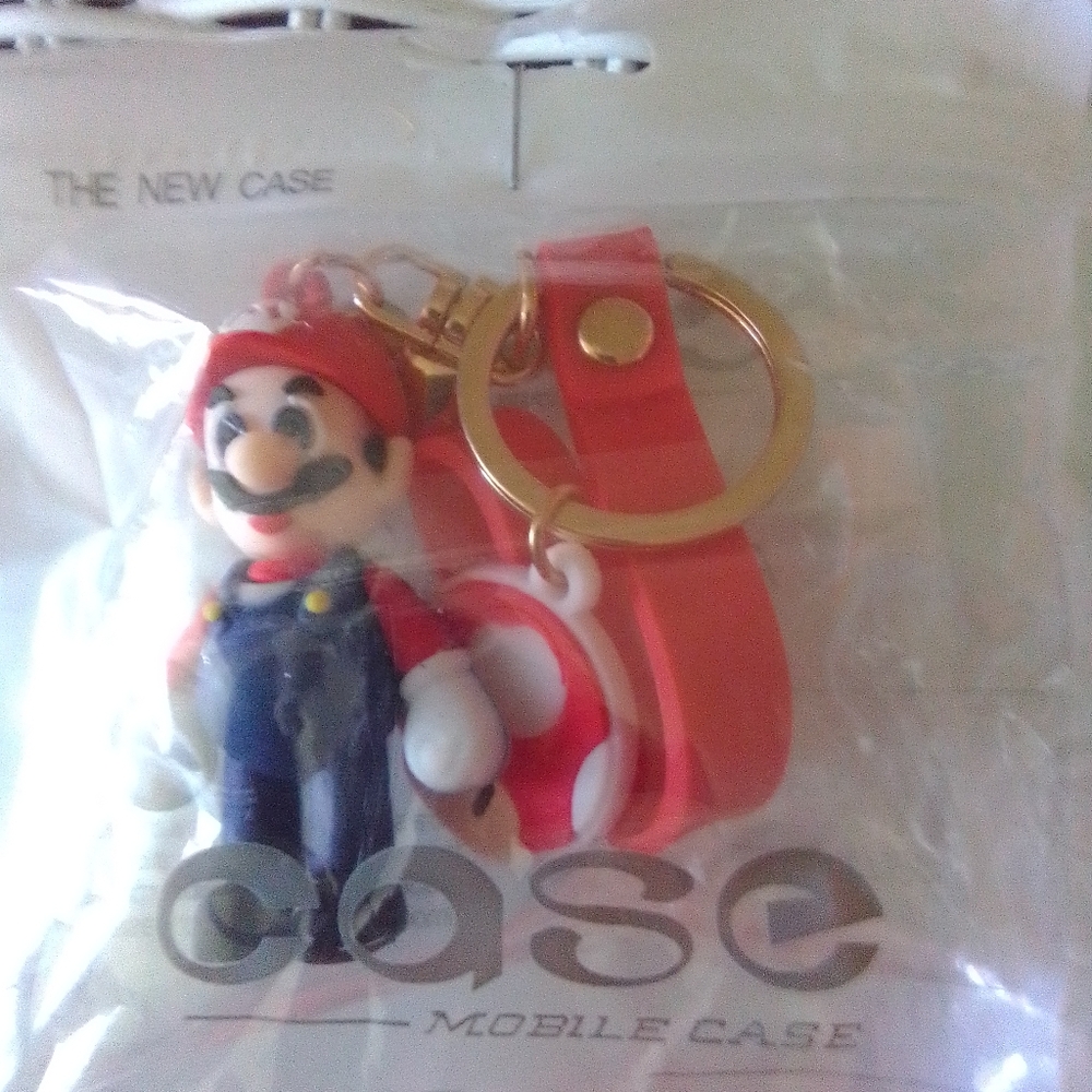 Mario Brothers Red and Blue Character Keychain
